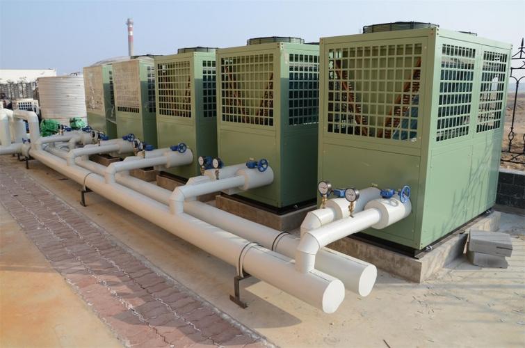 空气能热泵与地源热泵混装